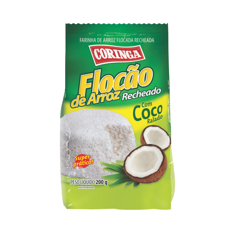 Recheado com coco